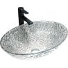 Mexen Goa Glas-Waschtischauflage 50 x 36 cm, transparent - 24085000