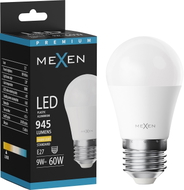 Mexen Nova LED-Glühbirne E27, G45, 9W, Warmweiß - 3000K, 945 lm - L101-E27-0930-01