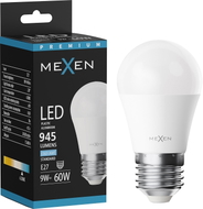Mexen Nova LED-Glühbirne E27, G45, 9W, Kalt - 6500K, 945 lm - L101-E27-0965-01