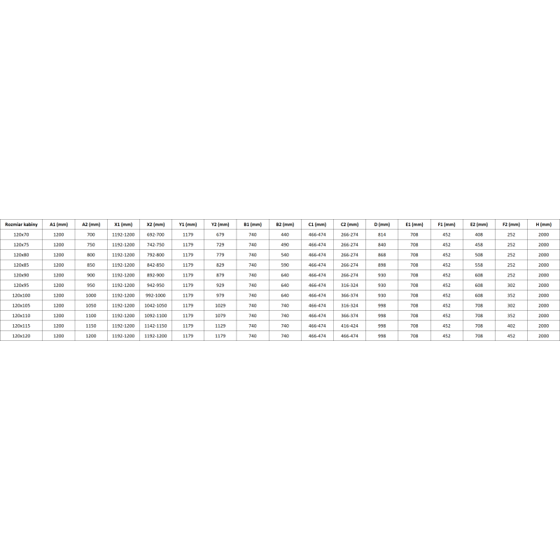 Mexen Lunar Duo Duschkabine schwenkbar rechts 120 x 90 cm, transparent, Roségold - 834-120P-090L-60-00