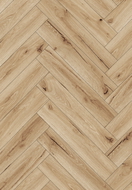 Mexen Buffalo Vinylplatten Herringbone 635 x 127 mm SPC 6,5 mm Unterlage 1,5 mm, 4 V-Fuge, Eiche - F1190-0635-127-505-4V1-01
