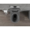 Mexen Rico WC-Schüssel Rimless mit langsam schließendem Slim-Sitz, Duroplast, dunkelgrau matt - 30724071