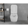 Mexen Elis Rimless WC-Schüssel mit Slim-Softclose-Sitz, Duroplast, weiß glänzend - 30910700