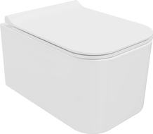 Mexen Elis WC-Schüssel Rimless mit langsam schließendem Slim-Sitz, Duroplast, weiß glänzend - 30910700