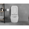 Mexen Elis WC-Schüssel Rimless mit Soft-Close-Slim-Sitz, Duroplast, glänzend weiß - 30910600