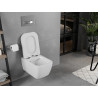 Mexen Elis WC-Schüssel Rimless mit Soft-Close-Slim-Sitz, Duroplast, glänzend weiß - 30910600