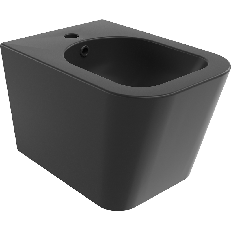 Mexen Teo hängendes Bidet, mattschwarz - 35855185