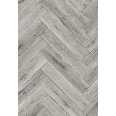 Mexen Boone Vinylplatten Fischgrät 635 x 127 mm SPC 6,5 mm Unterlage 1,5 mm, 4 V-Fuge, Eiche - F1192-0635-127-505-4V1-01
