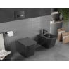 Mexen Teo hängendes Bidet, mattschwarz - 35855185
