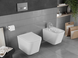 Mexen Teo wandmontiertes Bidet, Weiß - 35855100