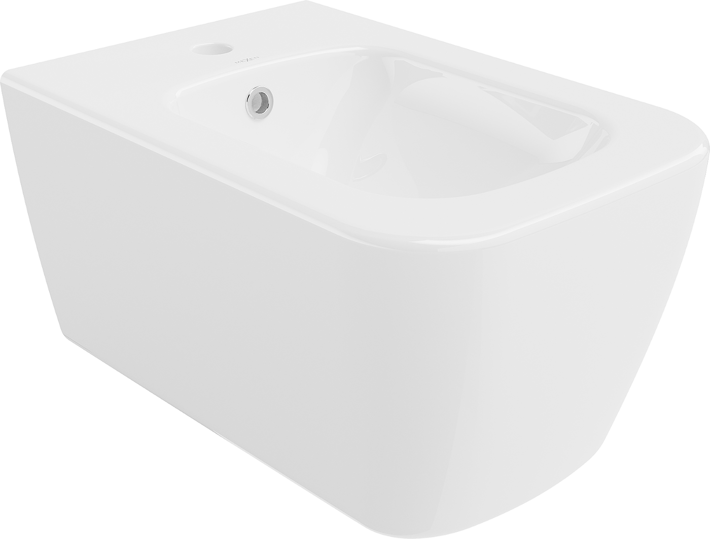 Mexen Stella wandmontiertes Bidet, Weiß - 35685100