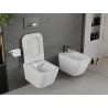 Mexen Madox WC-Schüssel Rimless mit langsam schließendem Slim-Sitz, Duroplast, weiß glänzend - 30154000