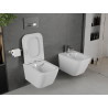Mexen Madox WC-Schüssel Rimless mit Slim-Absenkautomatik, Duroplast, weiß glänzend - 30154000