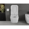 Mexen Madox Rimless WC-Schüssel mit soft-schließendem Slim-Sitz, Duroplast, glänzend weiß - 30154000