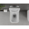 Mexen Madox Rimless WC-Schüssel mit soft-schließendem Slim-Sitz, Duroplast, glänzend weiß - 30154000