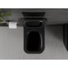 Mexen Madox WC-Becken Rimless mit Soft-Close Slim-Sitz, Duroplast, Schwarz Matt - 30154070