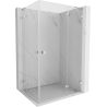 Mexen Lunar L Duo Duschtür rechtsseitig 95 x 80 cm, transparent, Chrom - 834L-095P-080L-01-00