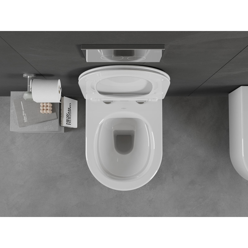Mexen Sofia WC-Schüssel Rimless, weiß glänzend - 3354XX00