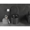 Mexen Sofia WC-Schüssel Rimless, schwarz matt - 3354XX85