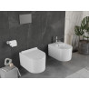 Mexen Sofia WC-Schüssel Rimless mit Slim-Softclose-Sitz, Duroplast, Weiß glänzend - 30540100