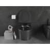 Mexen Sofia WC-Schüssel Rimless mit Slim-Soft-Close-Sitz, Duroplast, Schwarz Matt - 30540185