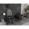 Mexen Sofia WC-Schüssel Rimless mit Slim-Soft-Close-Sitz, Duroplast, Schwarz Matt - 30540185