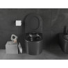 Mexen Sofia WC-Schüssel Rimless mit langsam absenkendem Slim-Sitz, Duroplast, schwarze Mattierung - 30541085