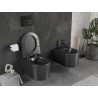 Mexen Sofia WC-Schüssel Rimless mit langsam absenkendem Slim-Sitz, Duroplast, schwarze Mattierung - 30541085
