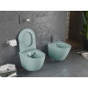 Mexen Lena Rimless WC-Schüssel mit Soft-Close Slim-Sitz, Duroplast, hellgrün matt - 30224048