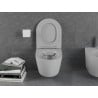 Mexen Lena WC-Becken Rimless mit langsam schließendem Slim-Sitz, Duroplast, hellgrau matt - 30224061