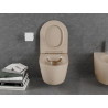 Mexen Lena WC-Schüssel Rimless mit Absenkautomatik Slim, Duroplast, Cappuccino Matt - 30224064