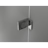 Mexen Lunar L Duo Duschkabine, schwenkbar, rechts 120 x 105 cm, transparent, Chrom - 834L-120P-105L-01-00