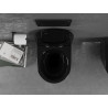 Mexen Lena WC-Schüssel Rimless mit Absenkautomatik Slim, Duroplast, Schwarz Glanz - 30224070