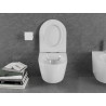 Mexen Lena WC-Schüssel Rimless mit Slim-Softclose-Sitz, Duroplast, Weiß Hochglanz - 30220500