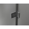 Mexen Lunar Duo Duschkabine, rechts öffnend, 85 x 70 cm, transparent, Gun Metal - 834-085P-070L-95-00