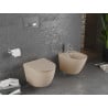 Mexen Lena WC-Schüssel Rimless mit soft-close Slim-Sitz, Duroplast, Cappuccino matt - 30224064