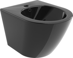 Mexen Lena wandmontiertes Bidet, Schwarz - 35224870
