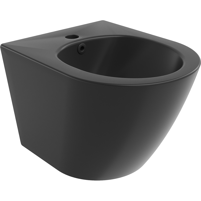 Mexen Lena hängendes Bidet, schwarz matt - 35224885