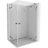 Mexen Lunar Duo Duschkabine schwenkbar rechts 115 x 80 cm, transparent, Gunmetal - 834-115P-080L-95-00