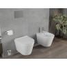 Mexen Rico Rimless WC-Schüssel mit langsam schließendem Slim-Deckel, Duroplast, weiß glänzend - 30720500
