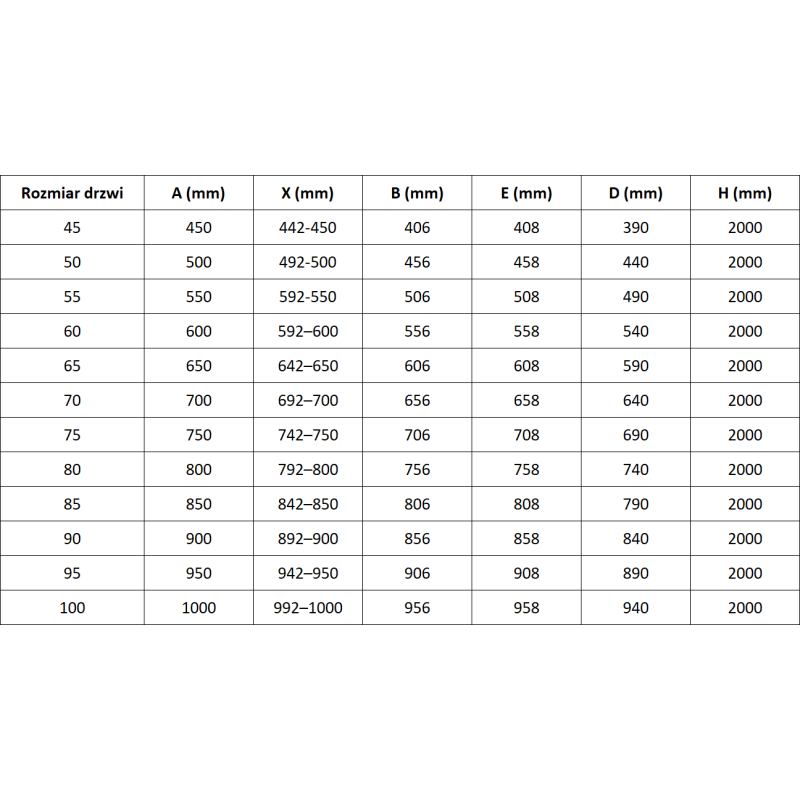 Mexen Lunar-B Duschschwingtür rechts 70 cm, transparent, Roségold - 832-070-000-60-00-P