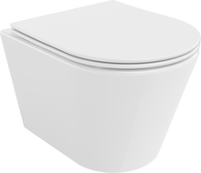 Mexen Rico WC-Schüssel Rimless mit Softclose-Slim-Sitz, Duroplast, weiß glänzend - 30720400