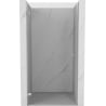 Mexen Lunar-B linke Duschtür, schwenkbar, 45 cm, transparent, Chrom - 832-045-000-01-00-L