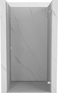 Mexen Lunar-B Rechte Duschflügeltür 50 cm, transparent, Chrom - 832-050-000-01-00-P