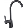 Mexen Ebro Küchenarmatur, schwarz - 671500-70