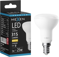 Mexen Nova LED-Glühbirne E14, R50, 3W, Warm - 3000K, 315 lm - L103-E14-0330-01