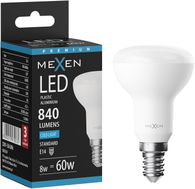 Mexen Nova LED-Glühbirne E14, R50, 8W, Kalt - 6500K, 840 lm - L103-E14-0865-01