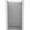 Mexen Lunar-B Rechte schwenkbare Duschtür 45 cm, transparent, gebürstetes Kupfer - 832-045-000-65-00-P