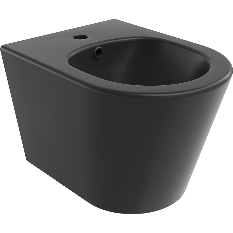 Mexen Rico hängendes Bidet, schwarz matt - 35724885