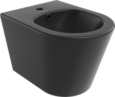 Mexen Rico wandmontiertes Bidet, Schwarz matt - 35724885